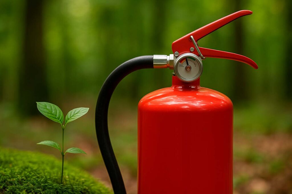 protección contra incendios sostenible