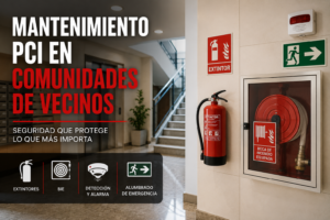 Mantenimiento PCI en comunidades de vecinos